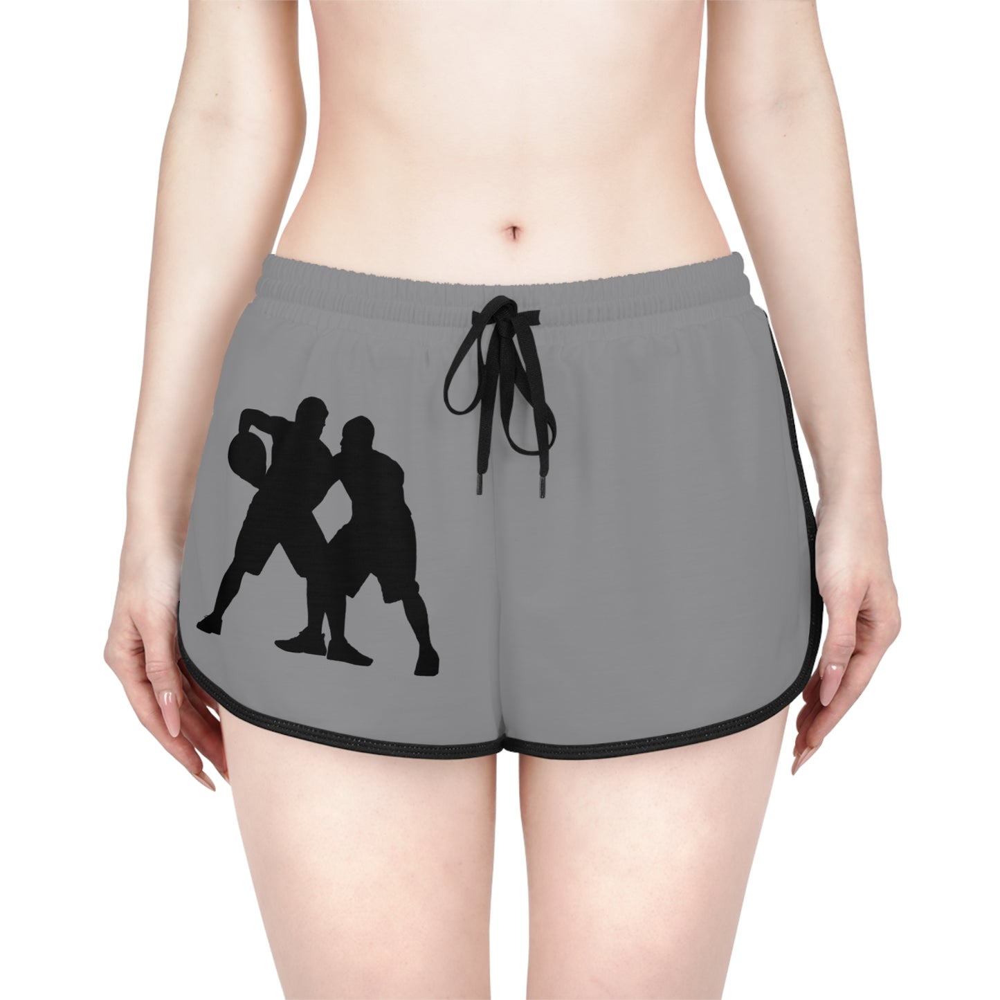 Women's Relaxed Shorts: Basketball Grey