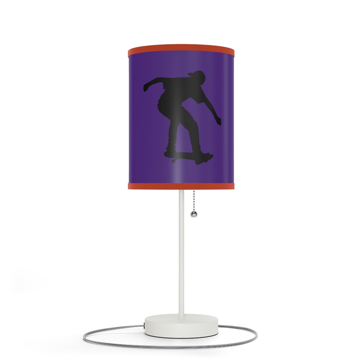 Lamp on a Stand, US|CA plug: Skateboarding Purple