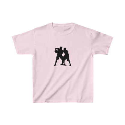 Kids Heavy Cotton™ Tee: Basketball