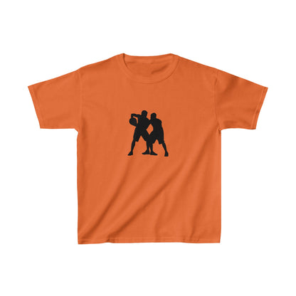 Kids Heavy Cotton™ Tee: Basketball