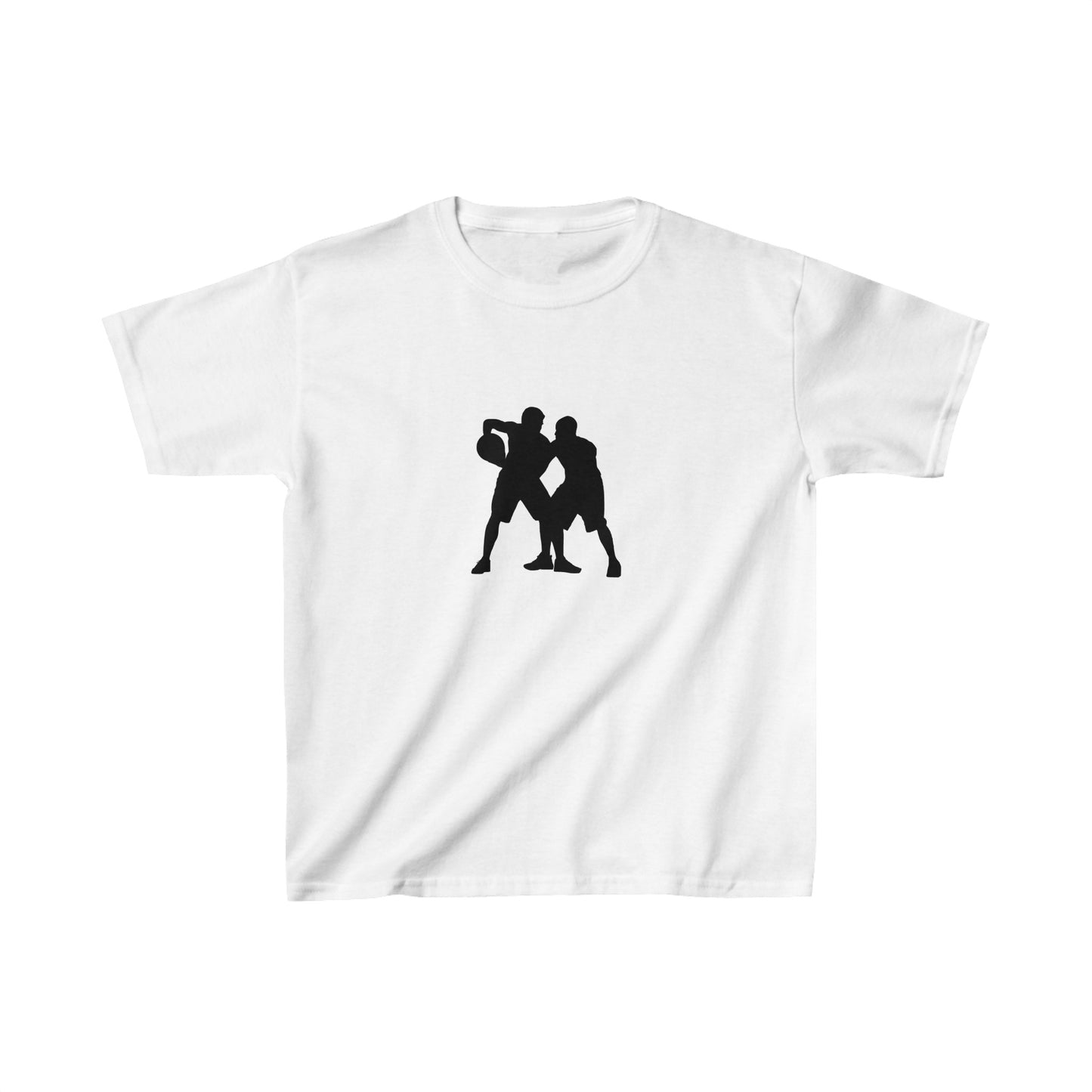 Kids Heavy Cotton™ Tee: Basketball