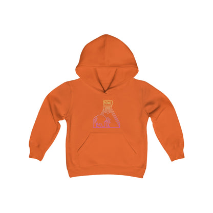 Youth Heavy Blend Hooded Sweatshirt: Bowling 