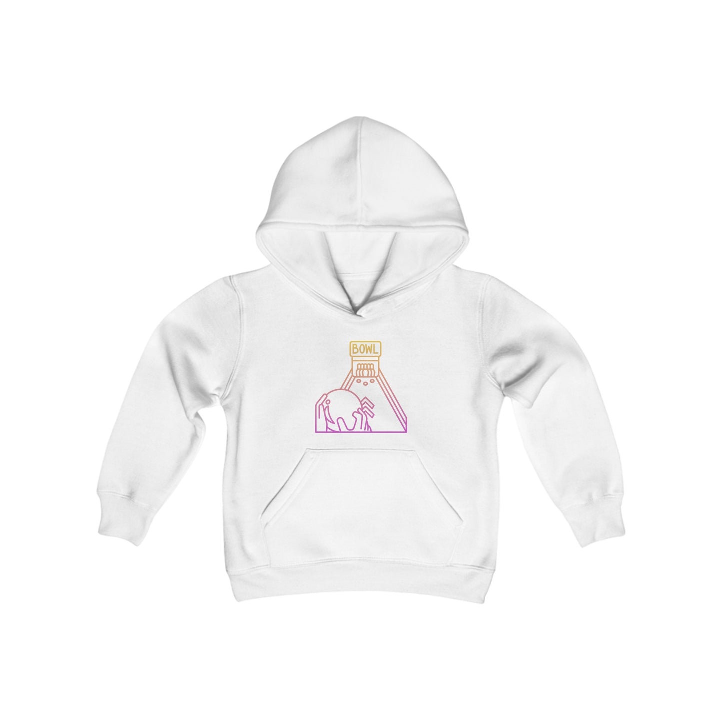 Youth Heavy Blend Hooded Sweatshirt: Bowling