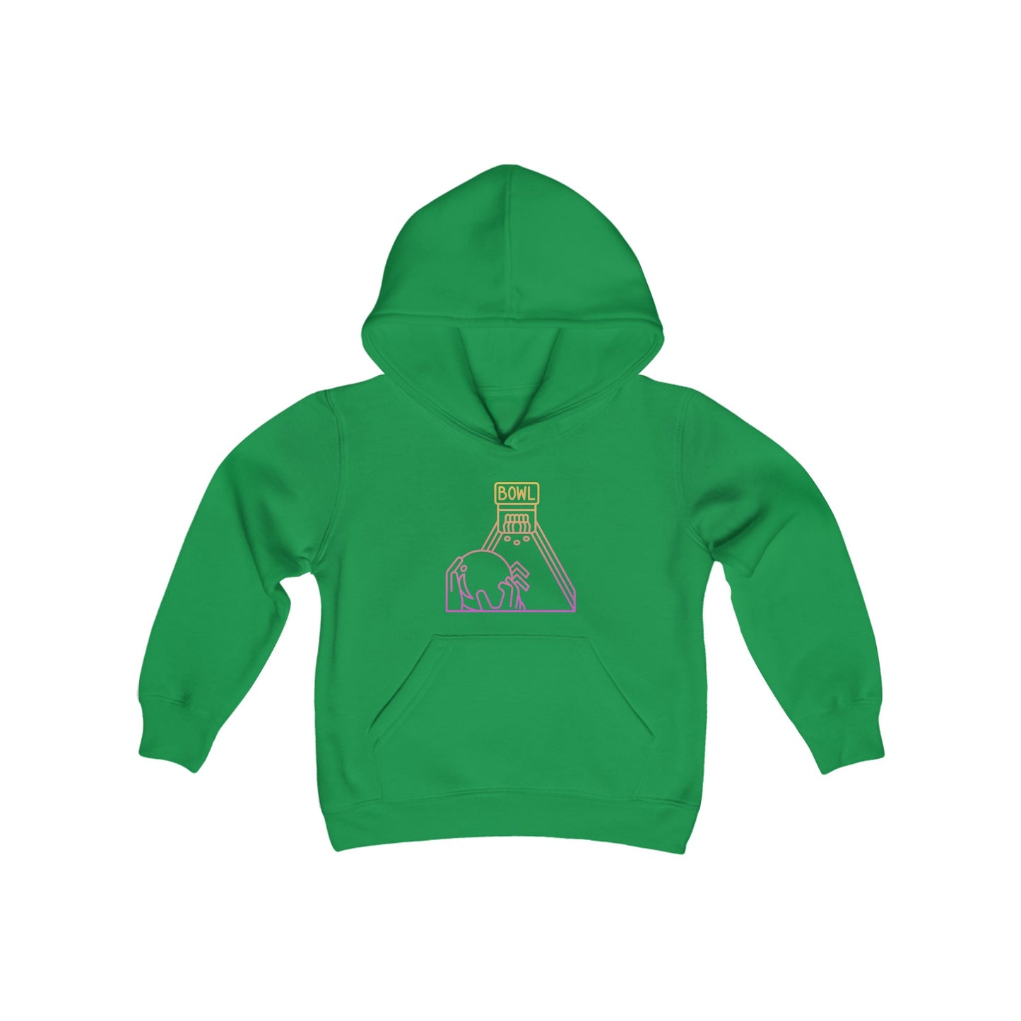 Youth Heavy Blend Hooded Sweatshirt: Bowling