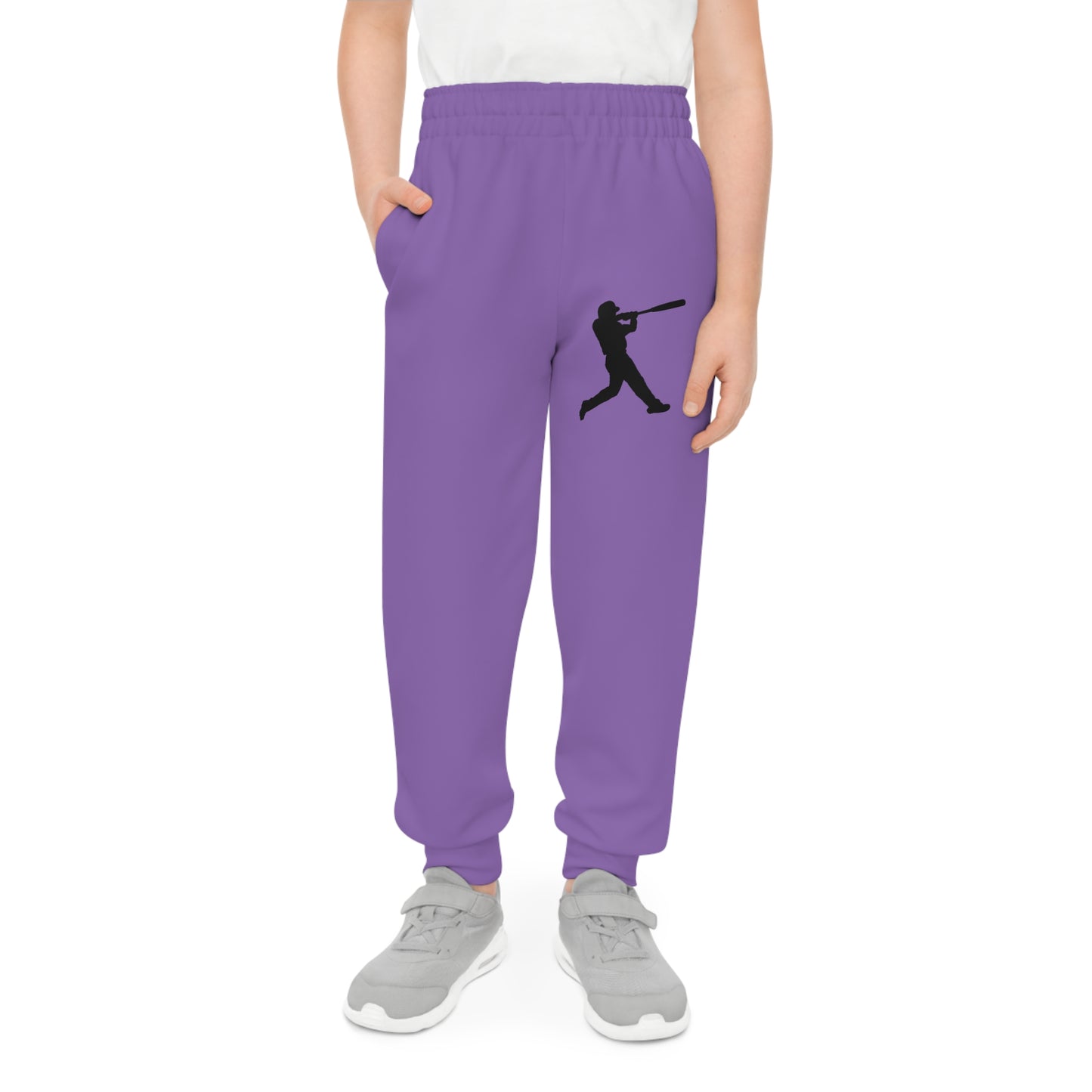 Youth Joggers: Baseball Lite Purple