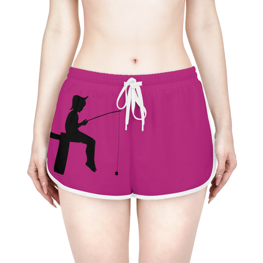 Women's Relaxed Shorts: Fishing Pink
