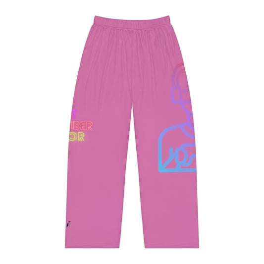 Women's Pajama Pants: Gaming Lite Pink