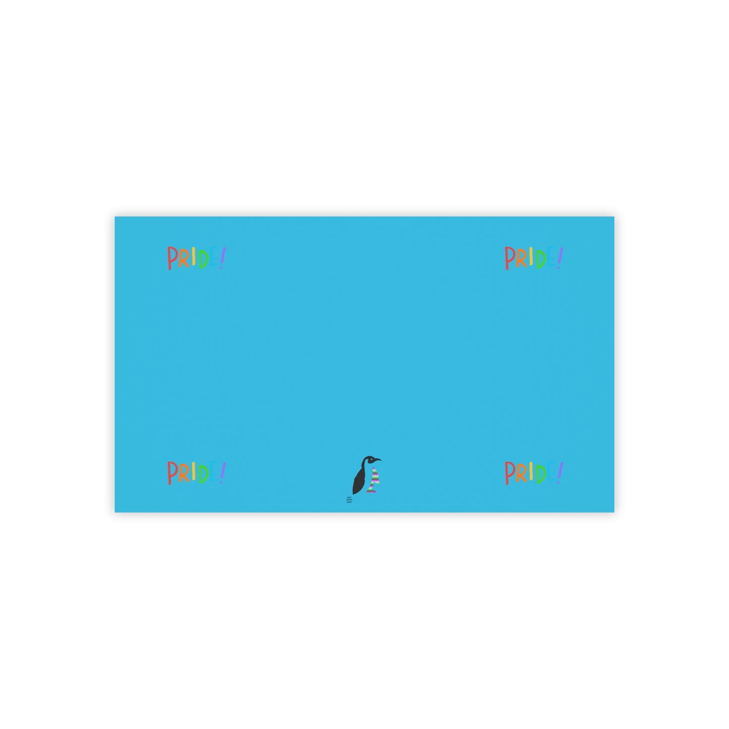 Post-it® Note Pads: LGBTQ Pride Turquoise