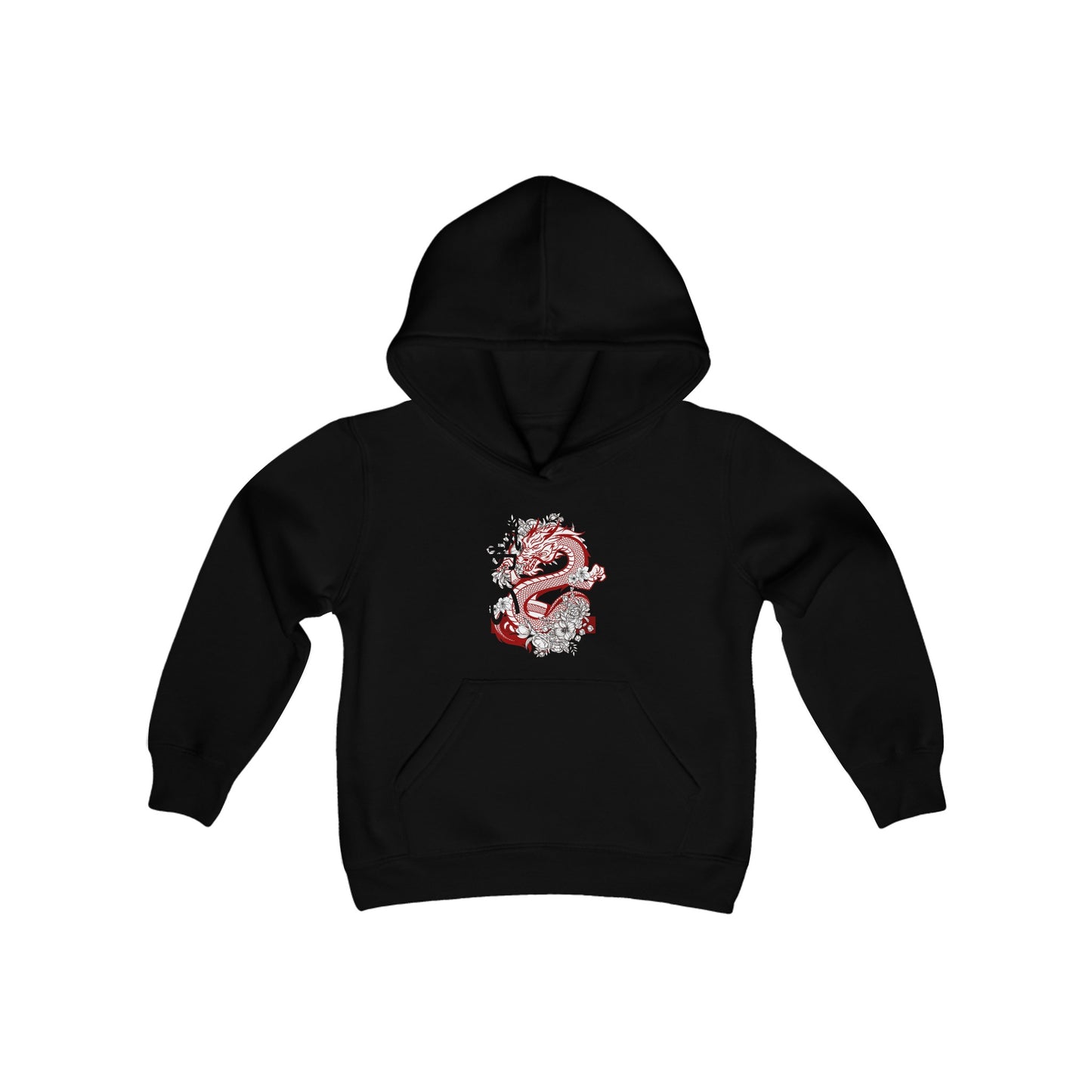 Youth Heavy Blend Hooded Sweatshirt: Dragons