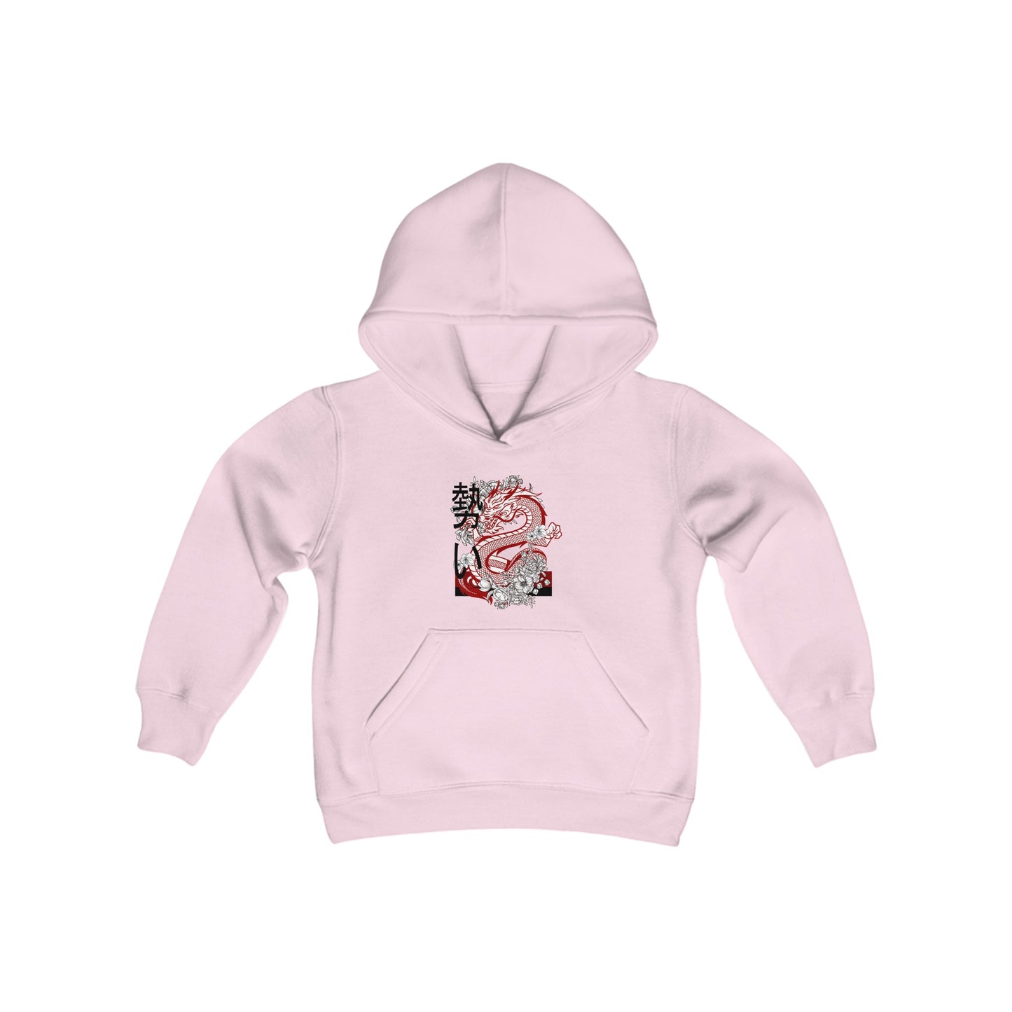 Youth Heavy Blend Hooded Sweatshirt: Mga Dragon 