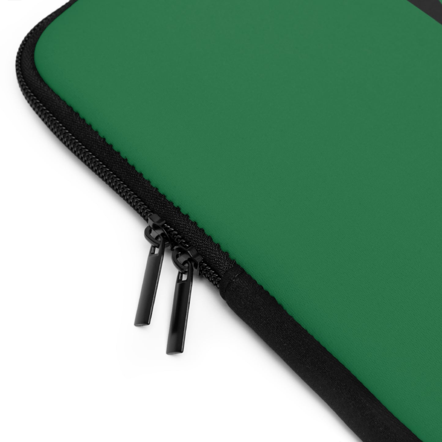 Laptop Sleeve: Soccer Dark Green