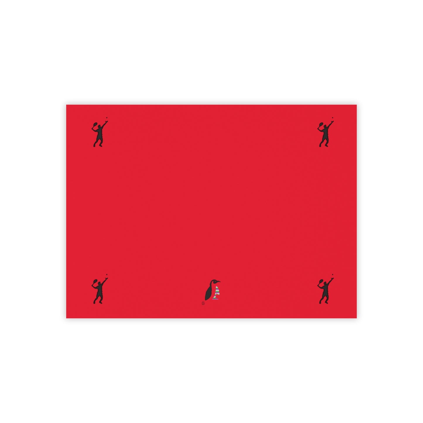 Post-it® Note Pads: Tennis Dark Red