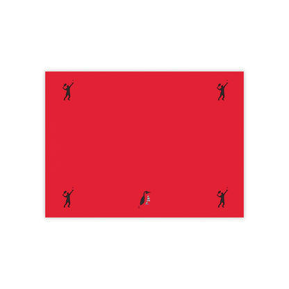 Post-it® Note Pads: Tennis Dark Red