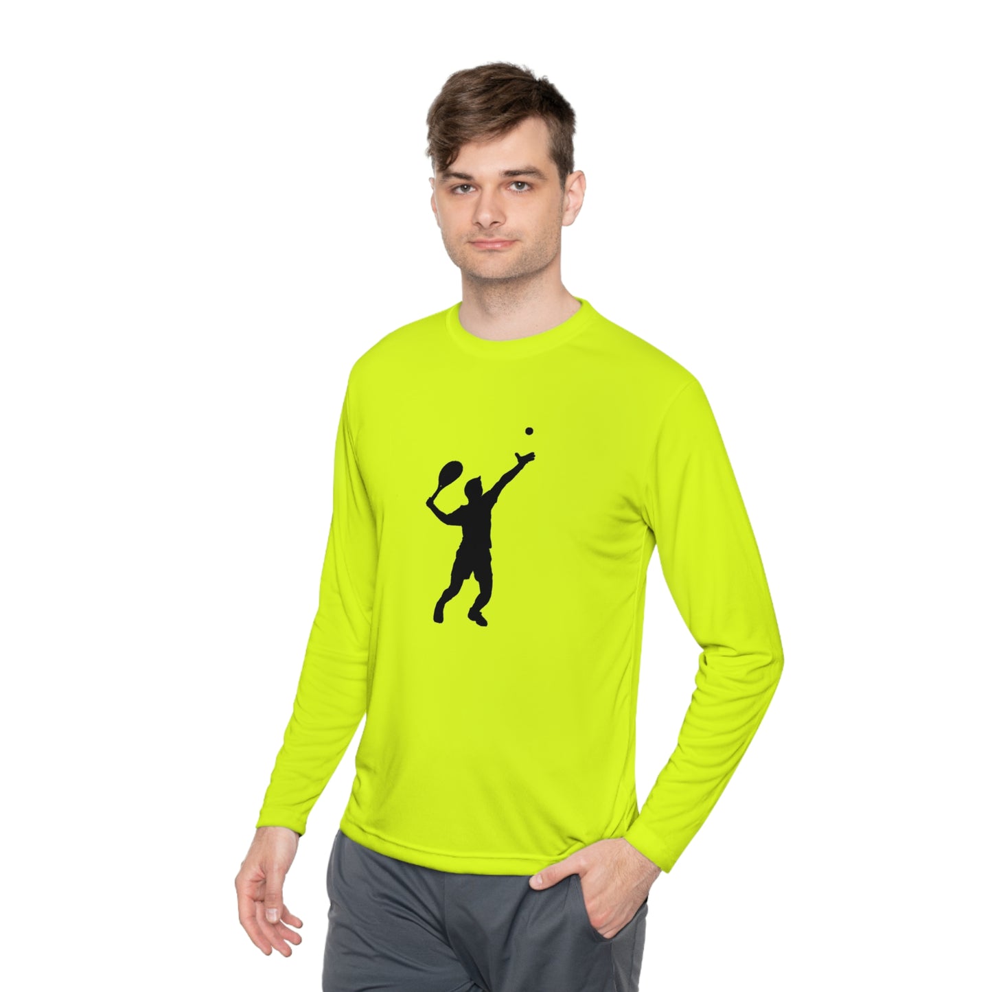 Magaan na Long Sleeve Tee: Tennis #1 