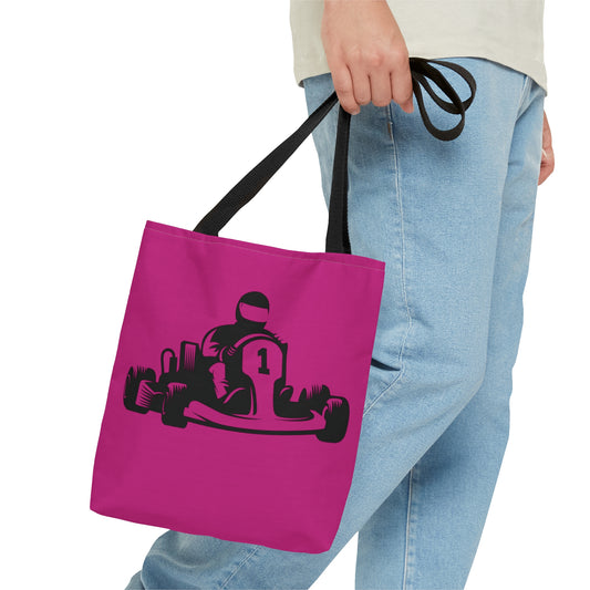 Tote Bag: Racing Pink