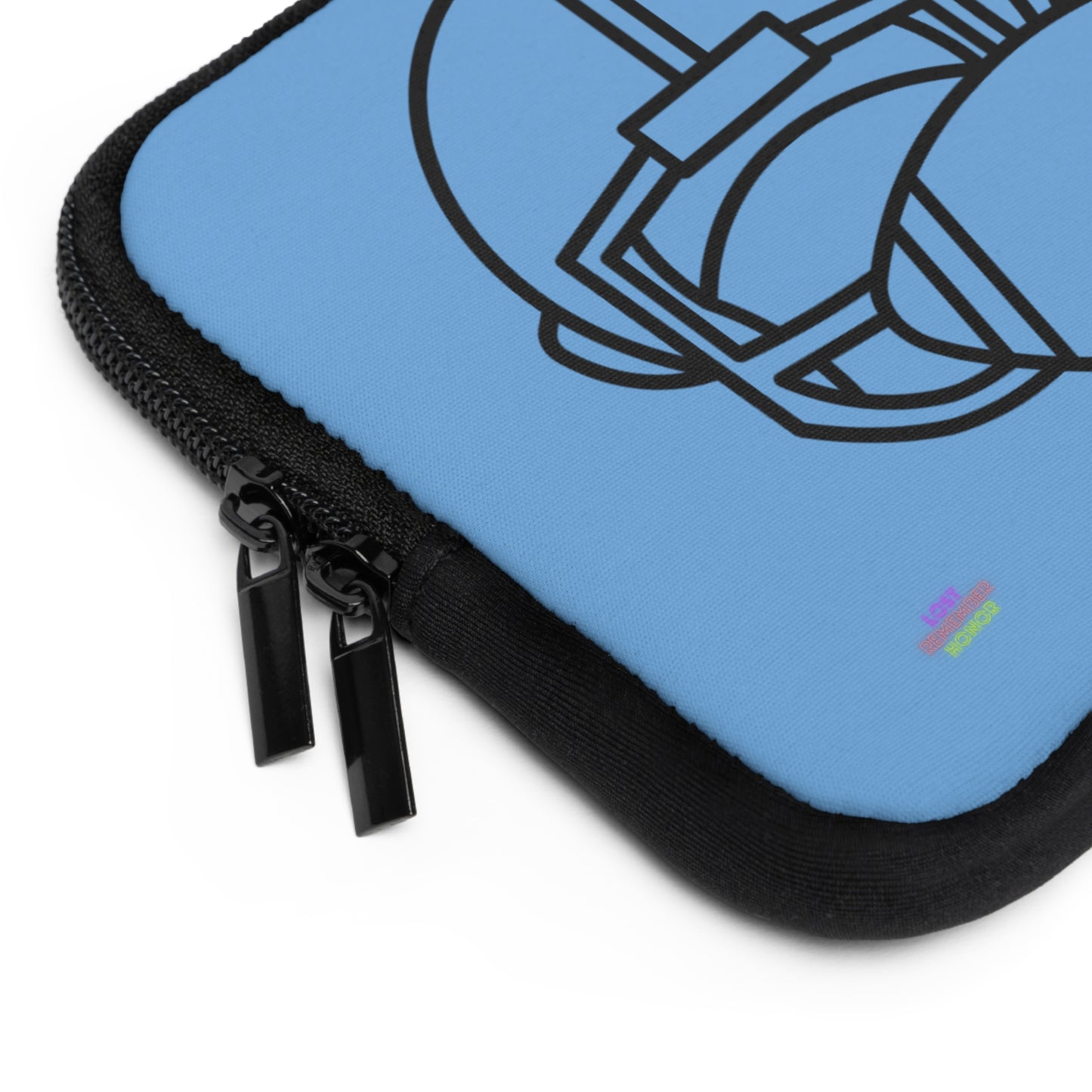 Laptop Sleeve: Football Lite Blue