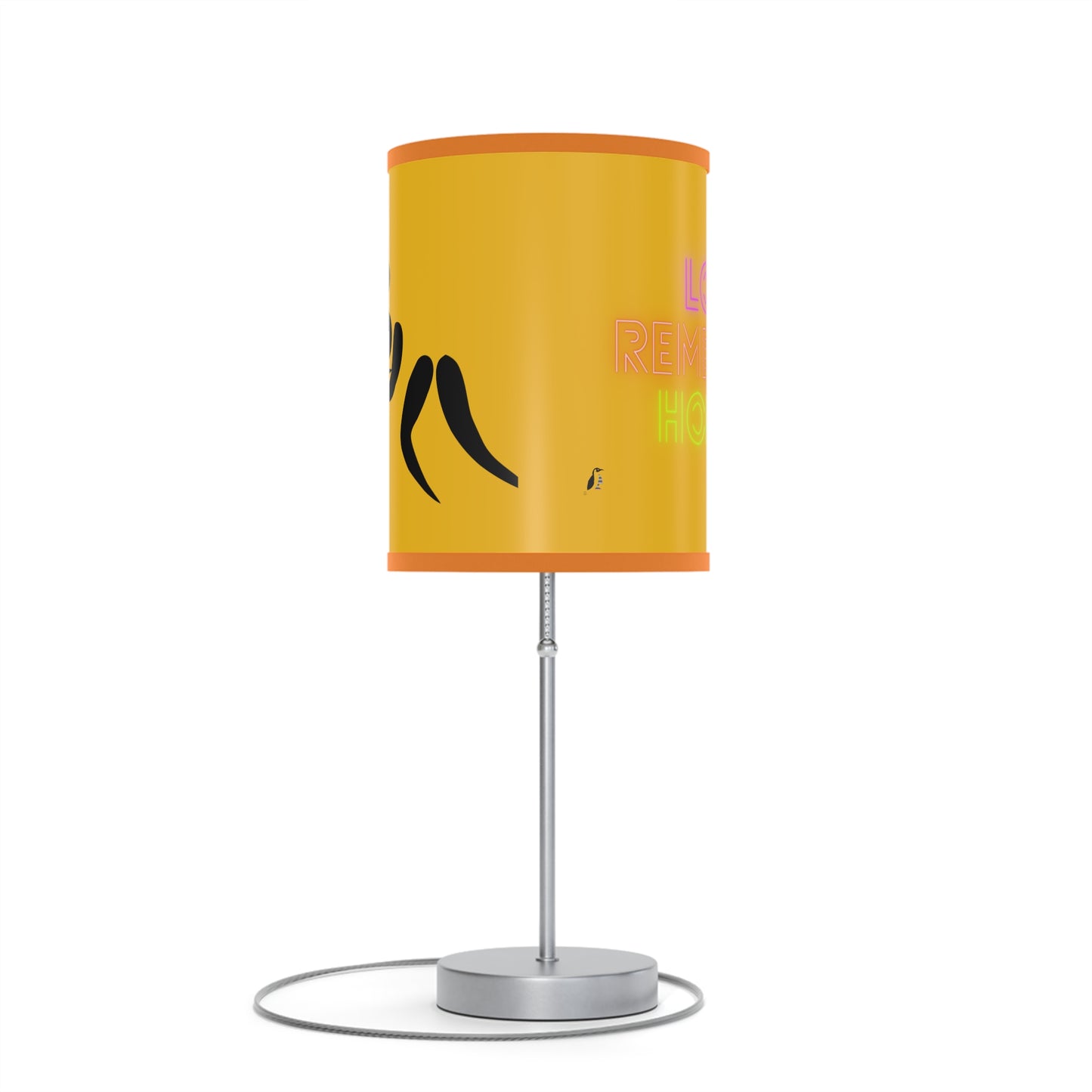 Lamp on a Stand, US|CA plug: Wrestling Yellow