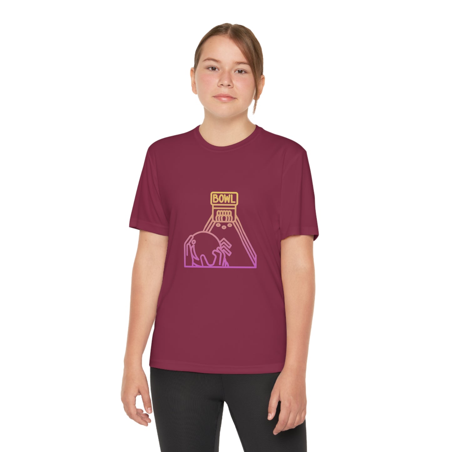 Youth Competitor Tee #2: Bowling