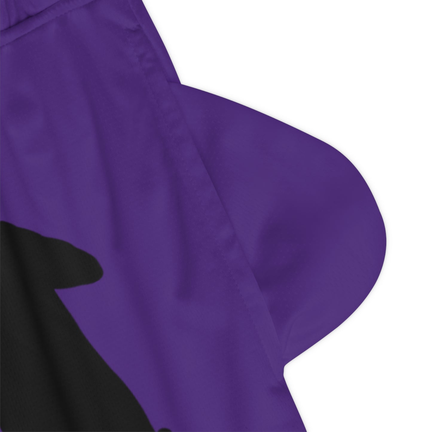 Basketball Rib Shorts: Soccer Purple