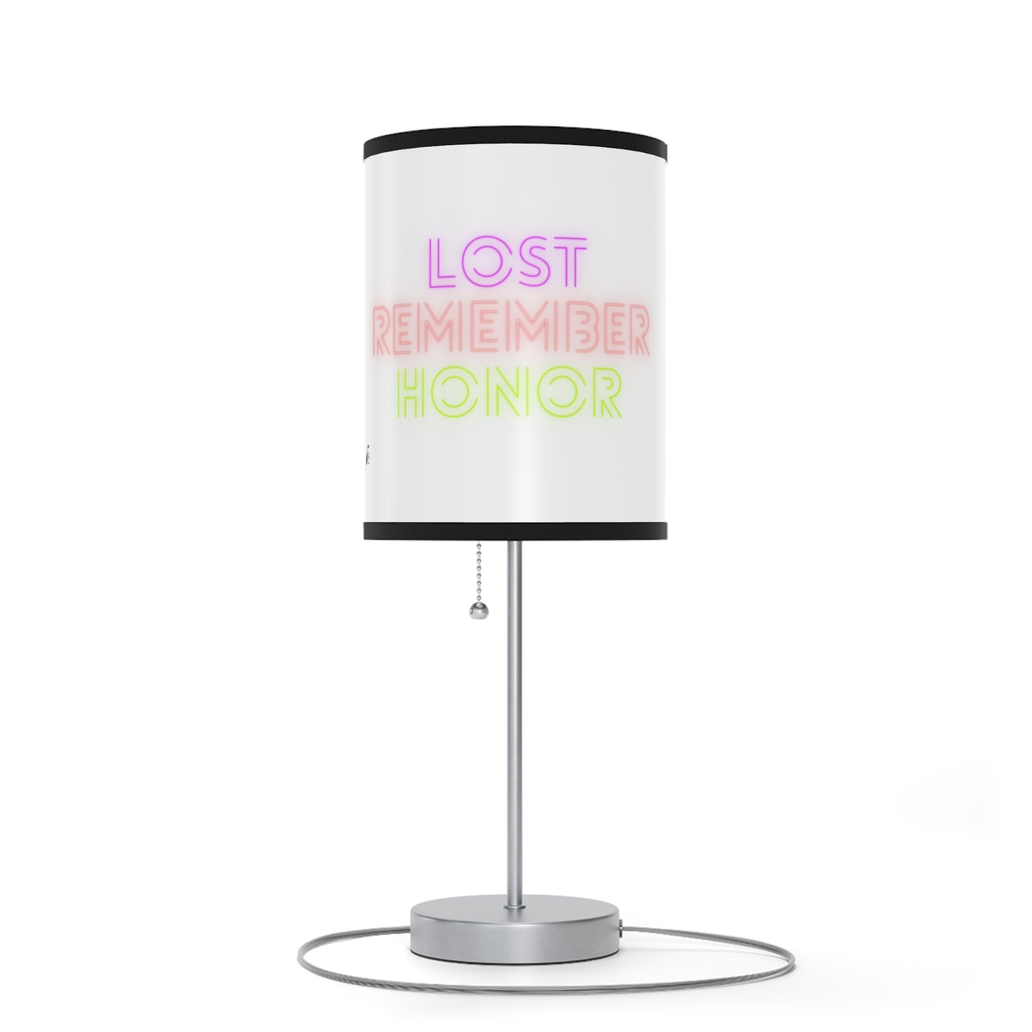 Lamp on a Stand, US|CA plug: Wrestling White