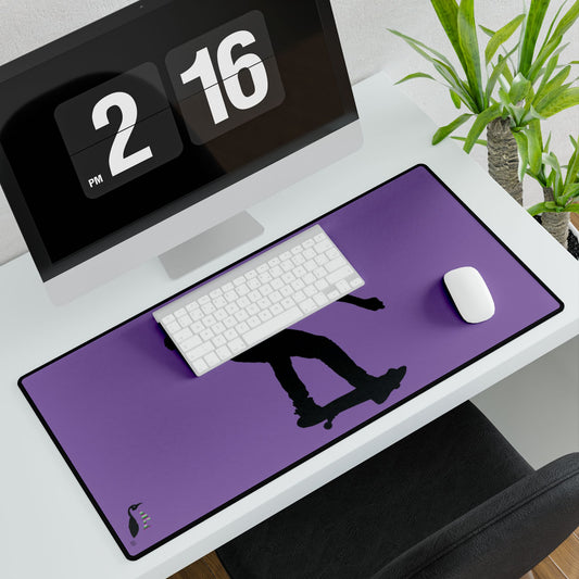 Desk Mats: Skateboarding Lite Purple