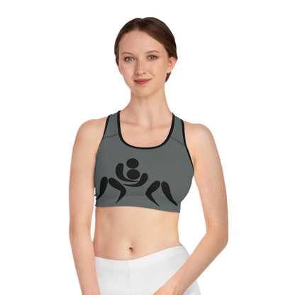 Sports Bra: Wrestling Dark Grey