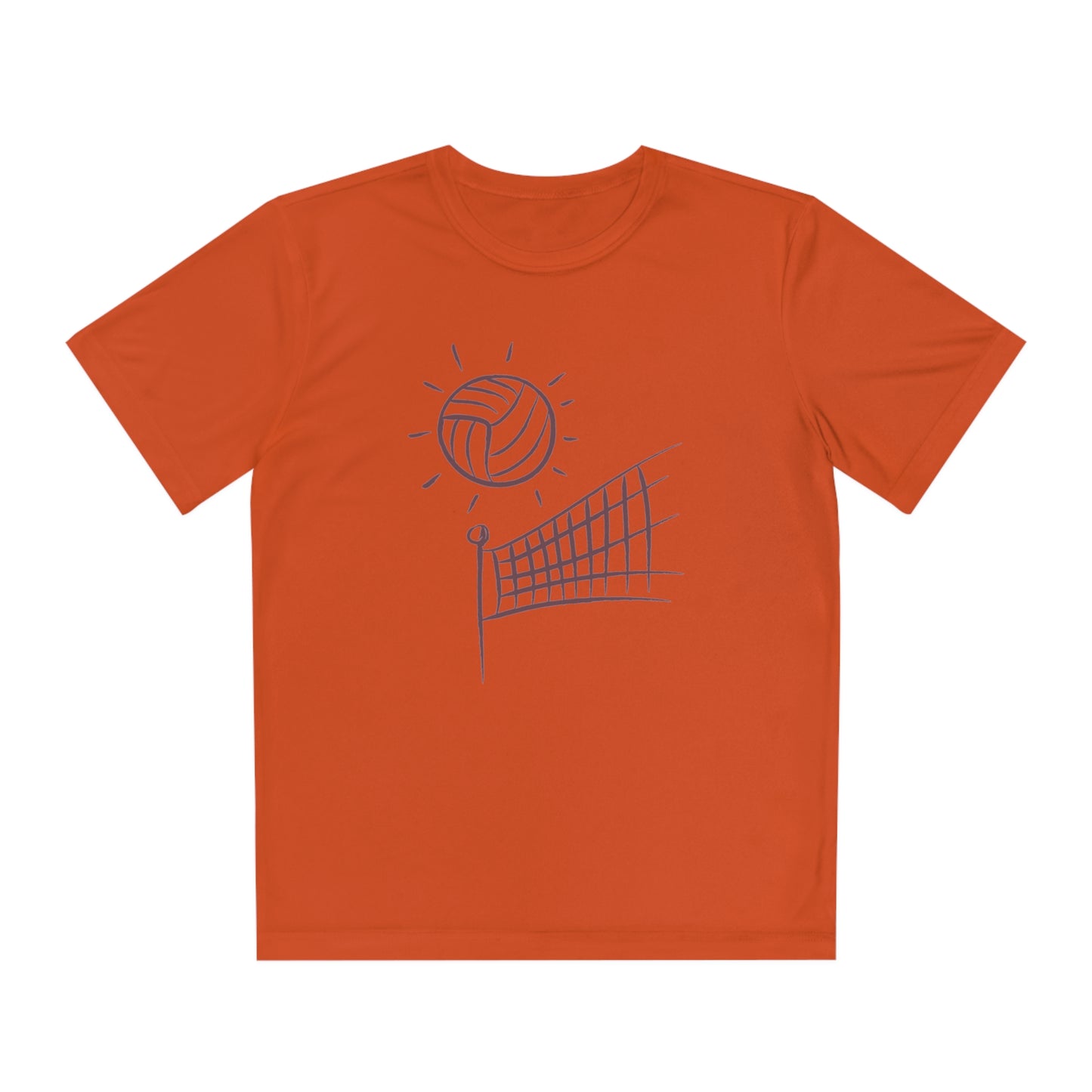 Youth Competitor Tee #1: Volleyball 