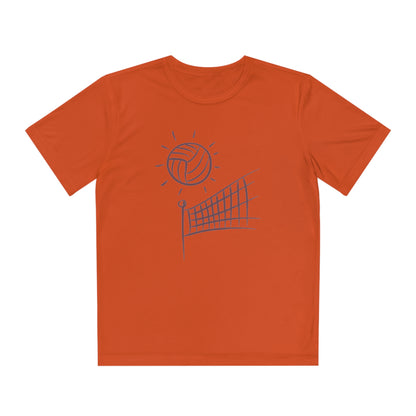 Youth Competitor Tee #1: Volleyball