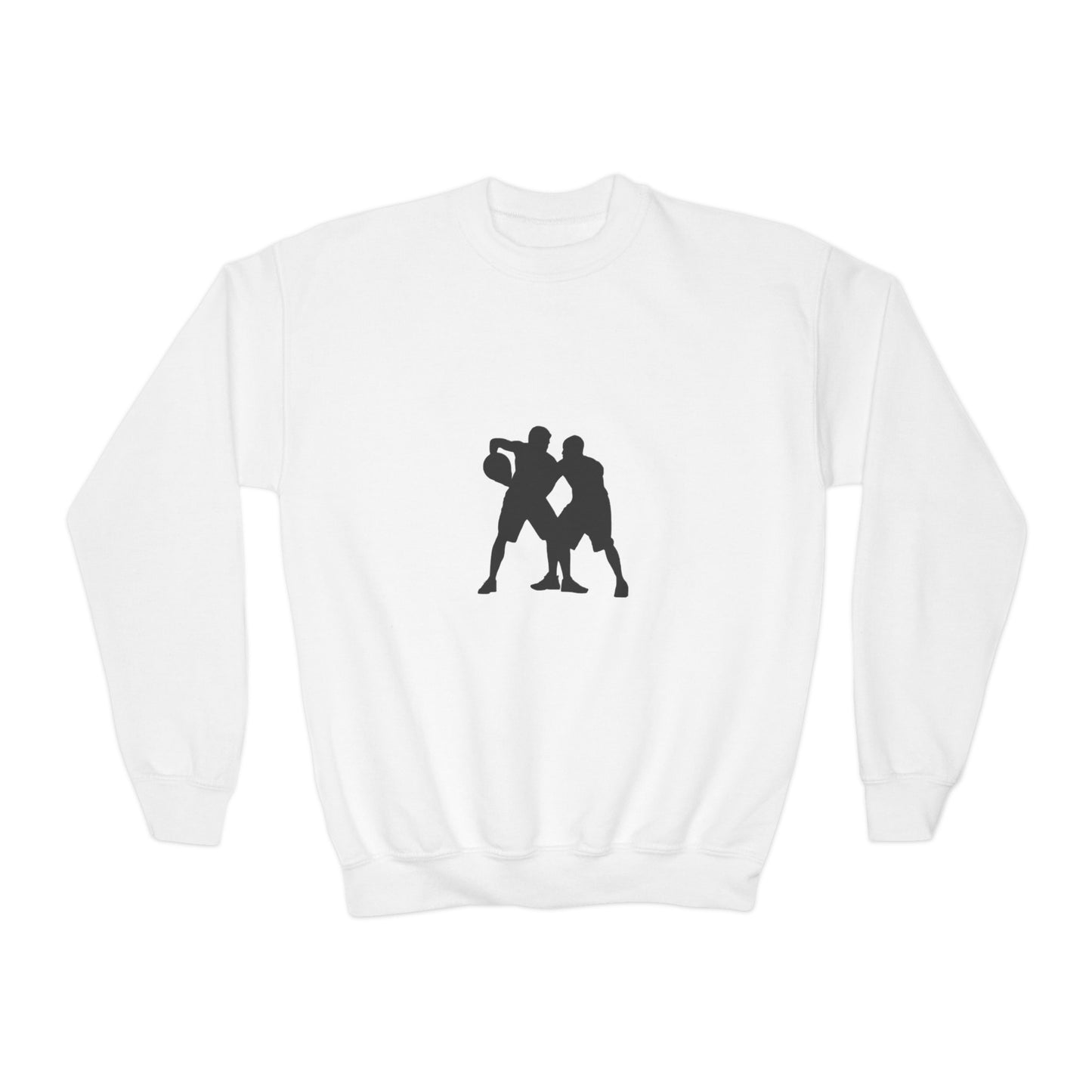 Youth Crewneck Sweatshirt: Basketball