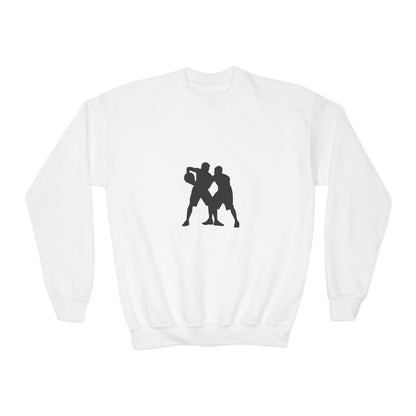 Youth Crewneck Sweatshirt: Basketball