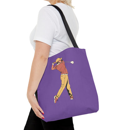 Tote Bag: Golf Lite Purple