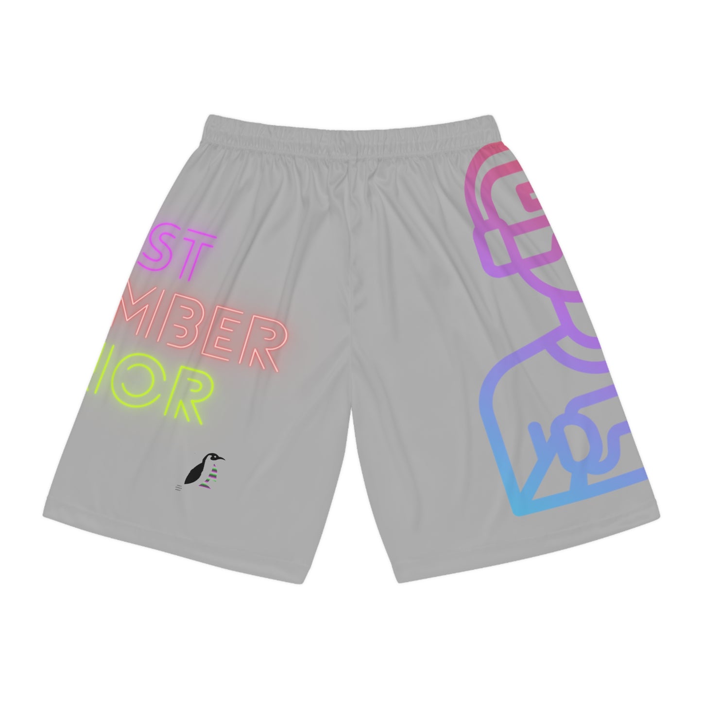 Basketball Shorts: Gaming Lite Grey