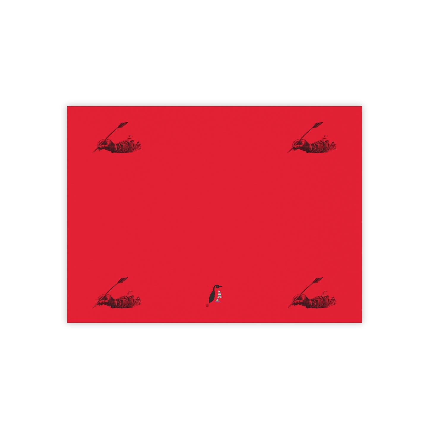 Post-it® Note Pads: Writing Dark Red