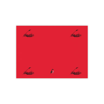 Post-it® Note Pads: Writing Dark Red