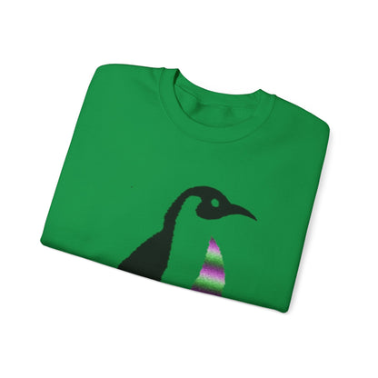 Heavy Blend™ Crewneck Sweatshirt: Crazy Penguin World Logo #2