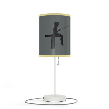 Lamp on a Stand, US|CA plug: Fishing Dark Grey