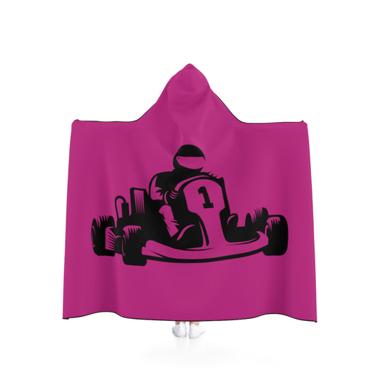 Hooded Blanket: Racing Pink