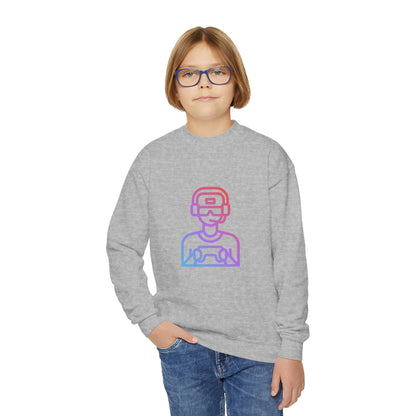 Youth Crewneck Sweatshirt: Gaming 