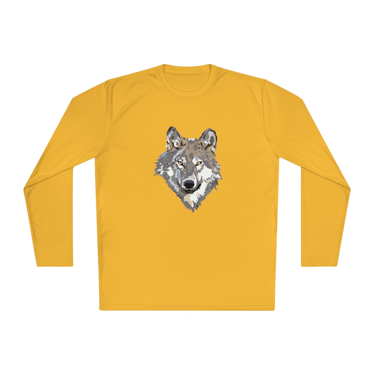 Lightweight Long Sleeve Tee: Wolves #1