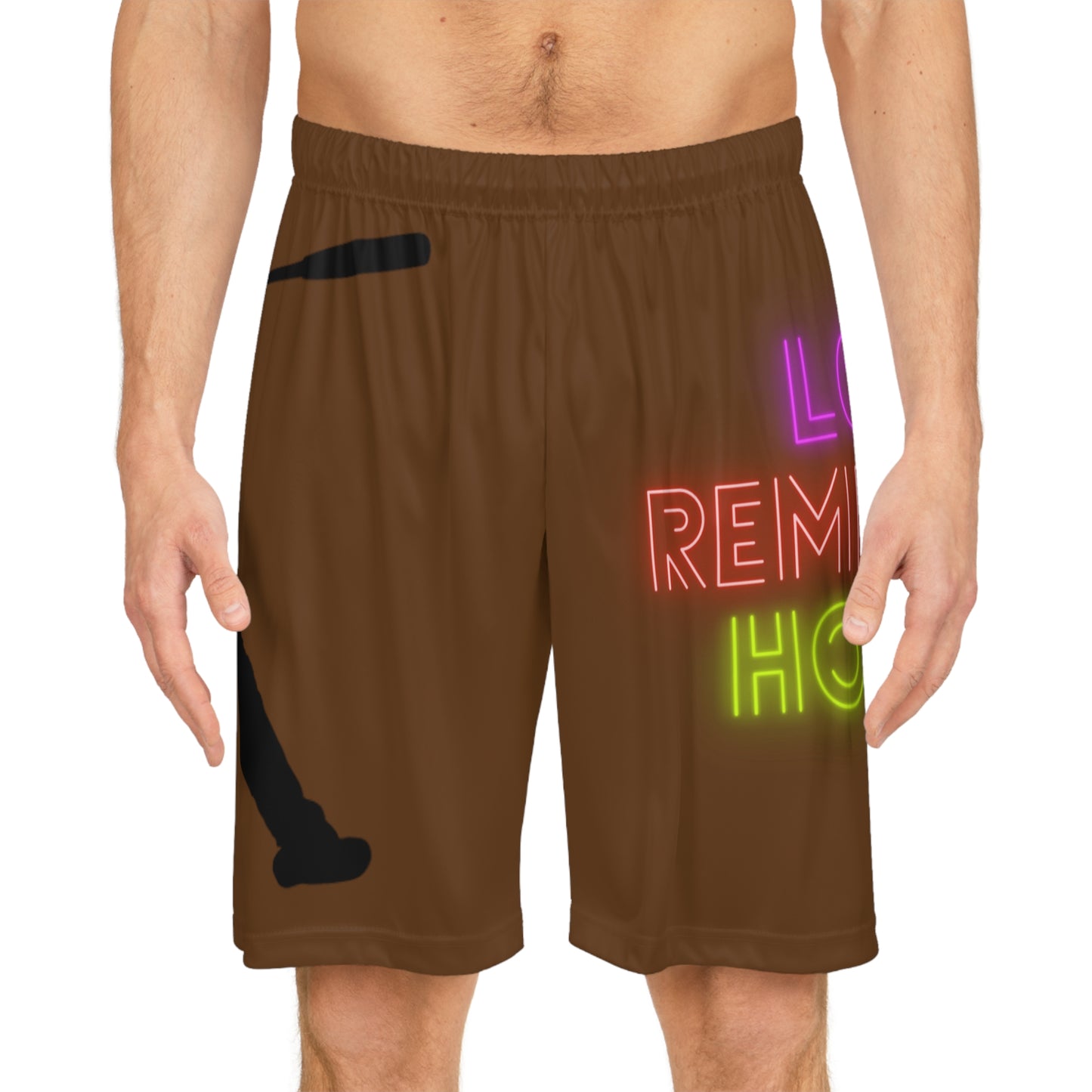 Basketball Shorts: Baseball Brown