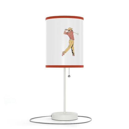 Lamp on a Stand, US|CA plug: Golf White 