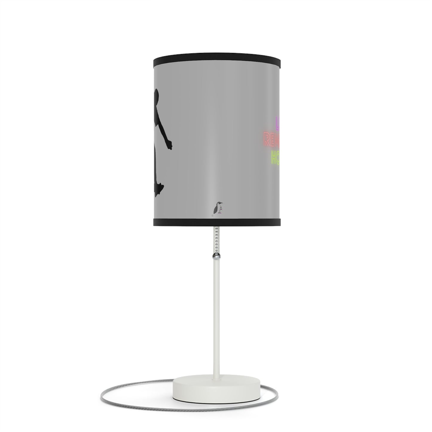 Lamp on a Stand, US|CA plug: Skateboarding Lite Grey