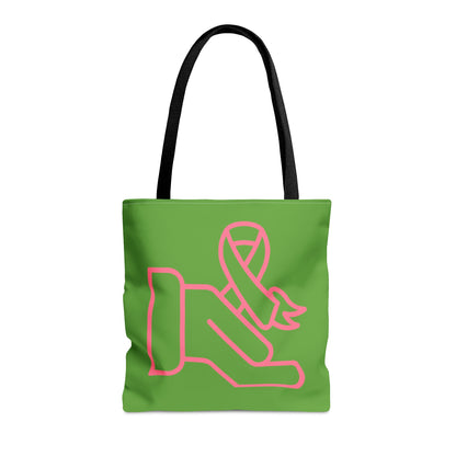 Tote Bag: Fight Cancer Green