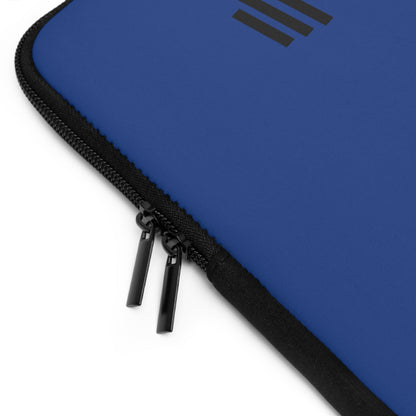 Laptop Sleeve: Weightlifting Dark Blue