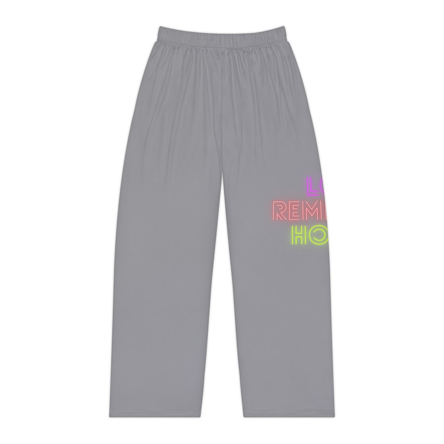 Women's Pajama Pants: Lost Remember Honor Grey