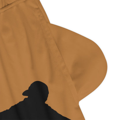 Basketball Rib Shorts: Skateboarding Lite Brown