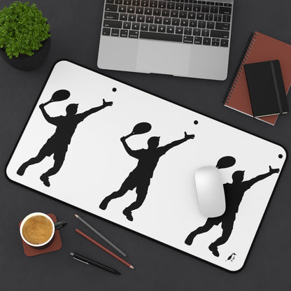 Desk Mat: Tennis White