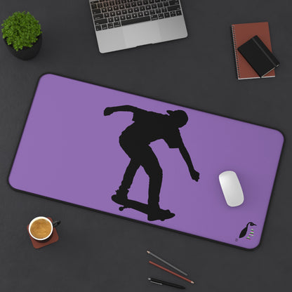 Desk Mat: Skateboarding Lite Purple