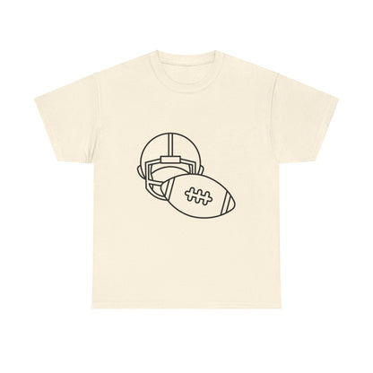 Heavy Cotton Tee: Football #1