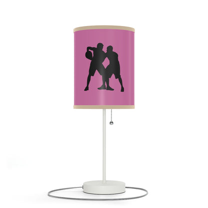 Lamp on a Stand, US|CA plug: Basketball Lite Pink